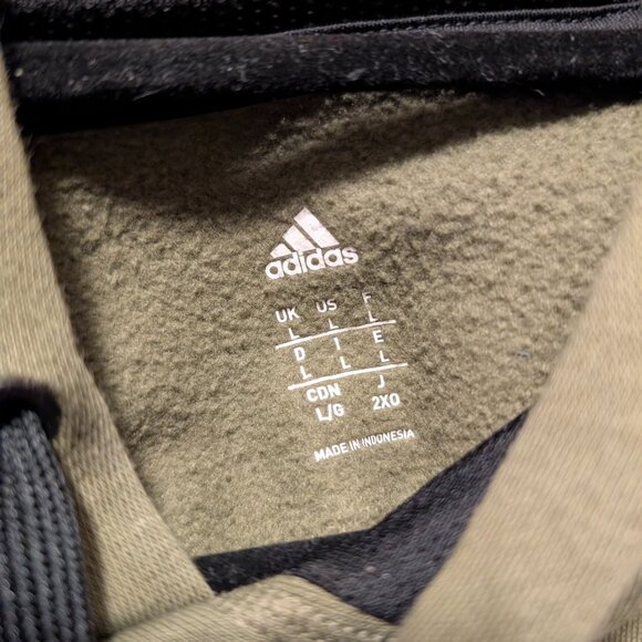 Tactical Green Adidas Hoodie (Large) - Picture 3 of 3